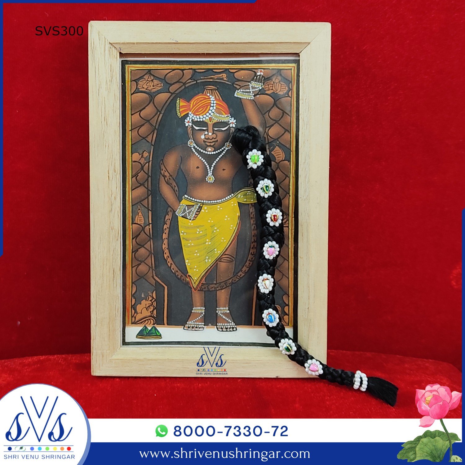 choti silver shri venu shringar nathdwara